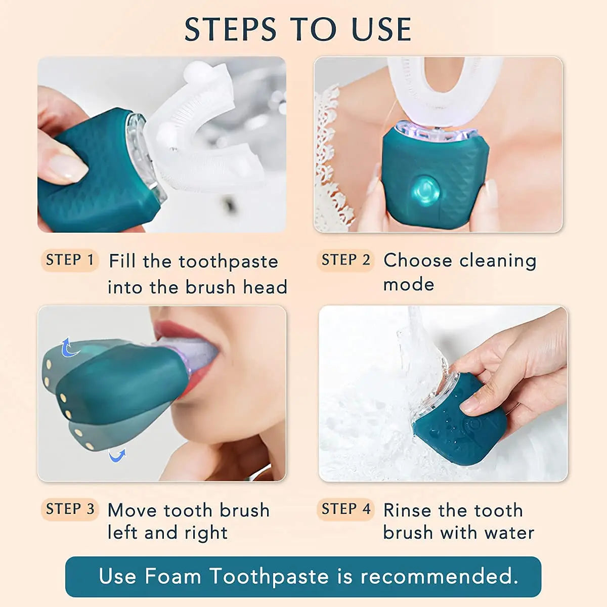U-shaped Automatic Toothbrush